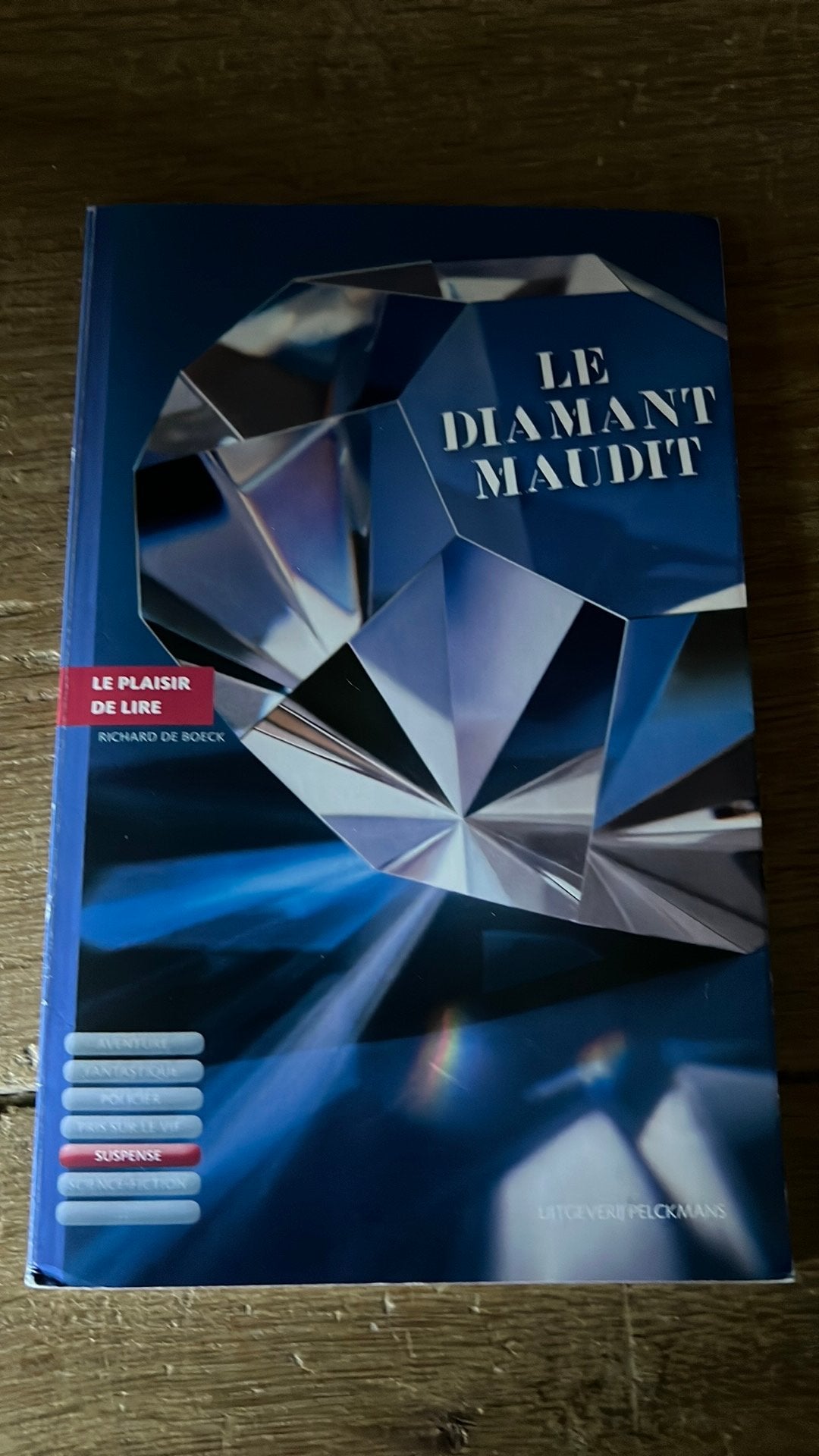 Le diamant maudit, Boeken, Ophalen, Zo goed als nieuw, ASO, Frans