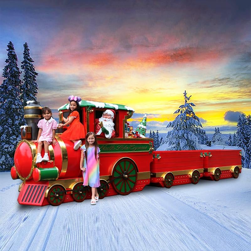 North Pole Express - Locomotive - Noël - Train du Père Noël, Enlèvement, Neuf