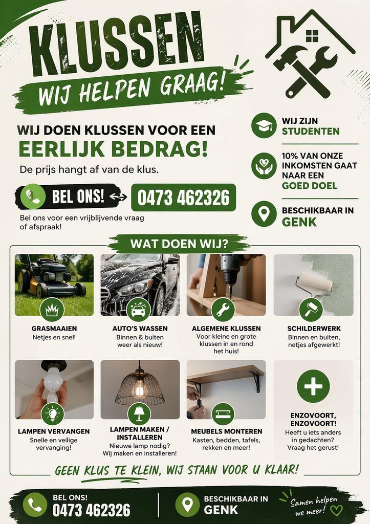 Klusjes in genk, Tickets & Billets, Loisirs | Jardins zoologiques