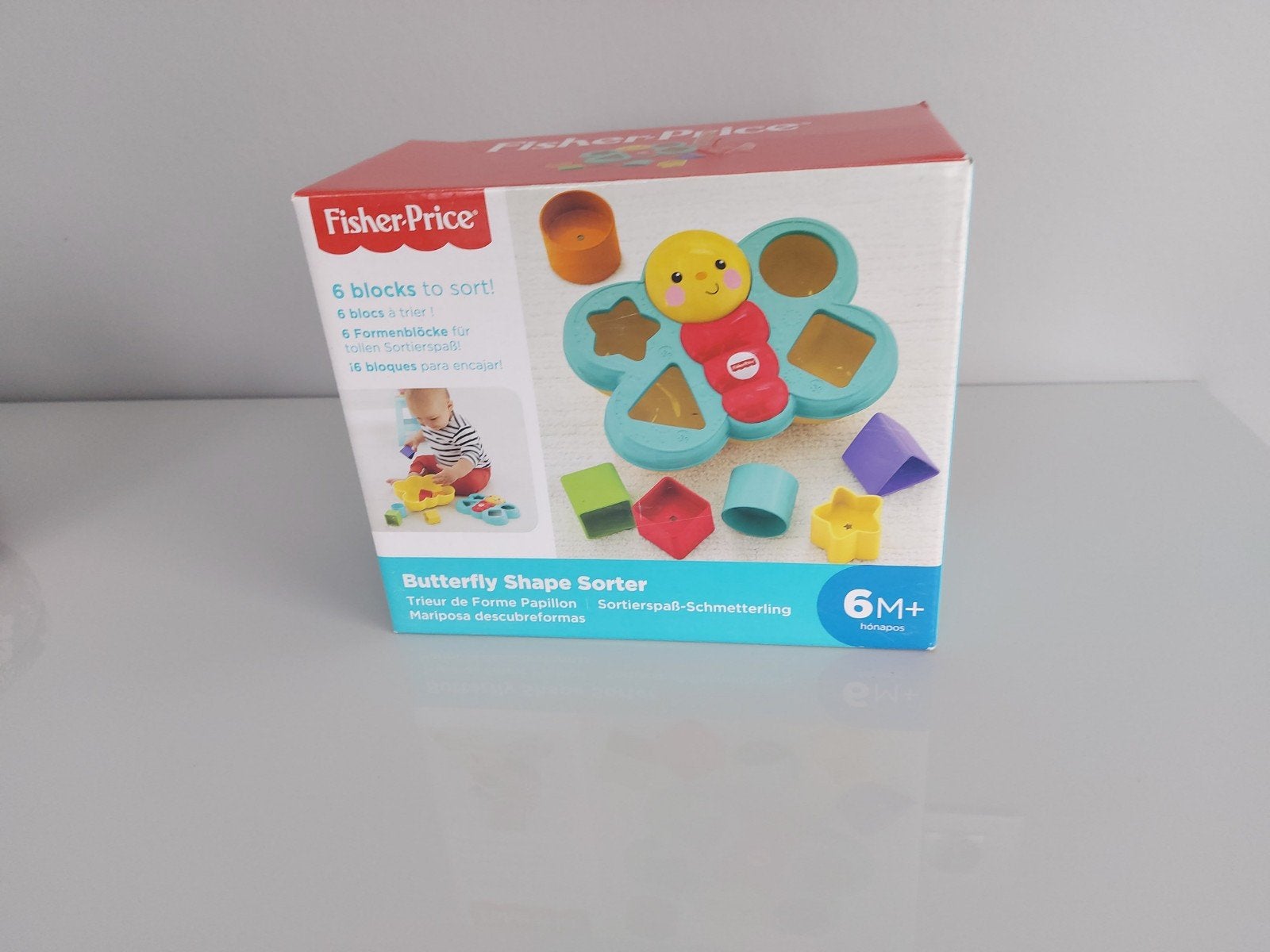 trieur  de formes papillon   Fisher Price, Enlèvement ou Envoi, Comme neuf