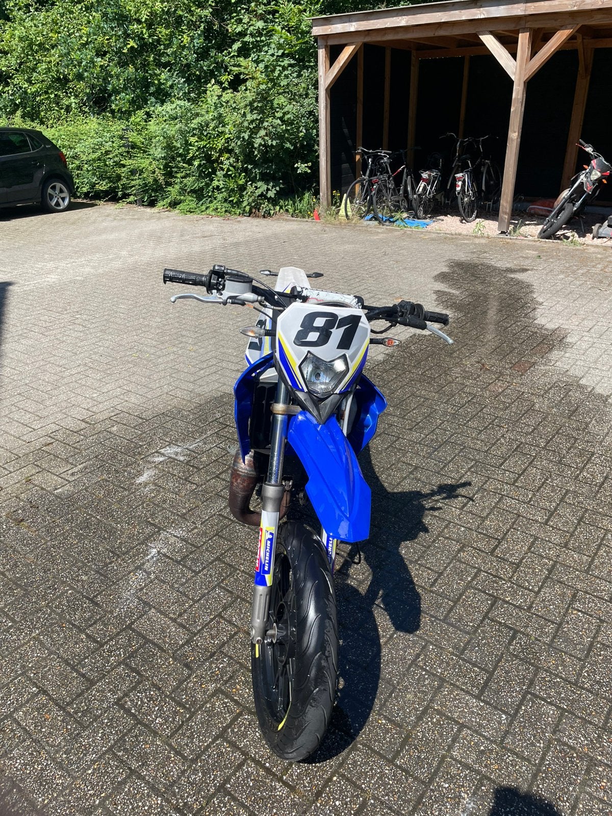 Sherco 50 sm, Ophalen, Zo goed als nieuw