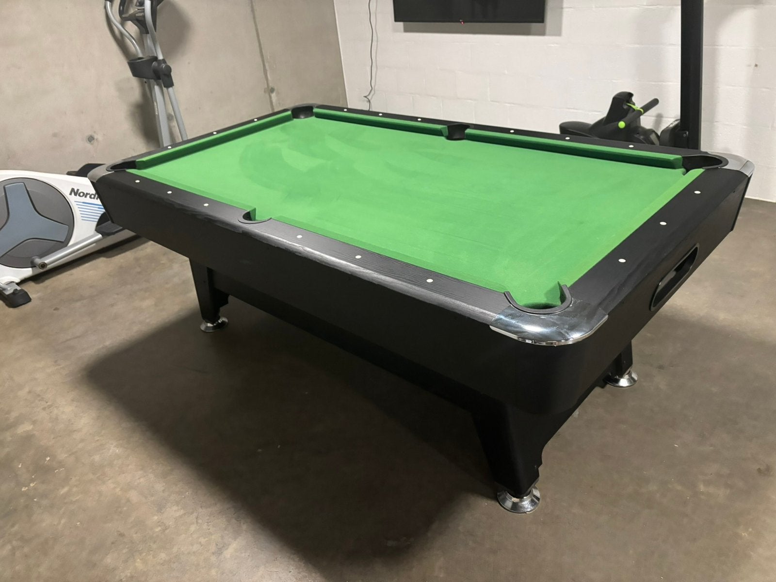 Pooltafel 7ft in prima staat!, Sports & Fitness, Billards & Billards américains, Enlèvement, Comme neuf, Table de billard