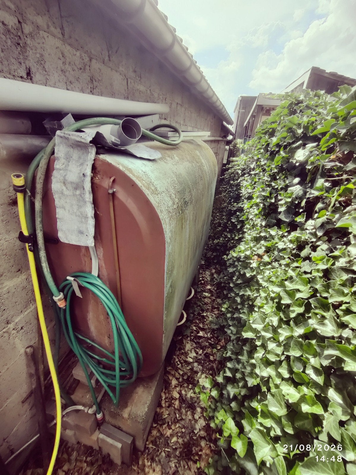 Waterton 1500 liter, Ophalen, Gebruikt, Met kraantje, 150 liter of meer