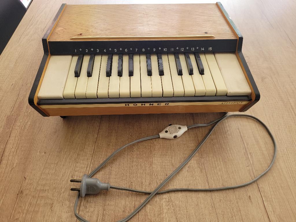 Vintage Hohner Lilliput Elektrisch Tafelorgel, Muziek en Instrumenten, Orgels, Ophalen, Gebruikt, 1 klavier, Orgel