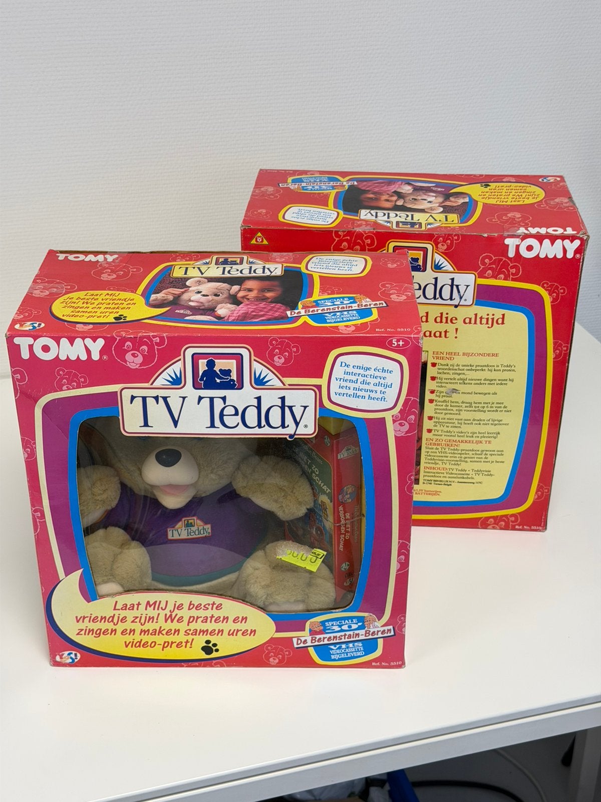 Jouet VHS Berenstain Vintage TOMY TV Teddy 1993, Collections, Enlèvement ou Envoi, Neuf