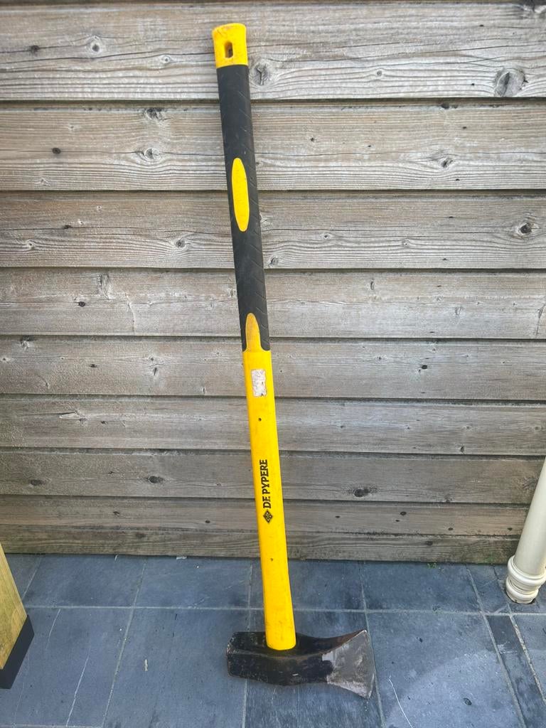 Bijl met steel in glasvezel, Tuin en Terras, Ophalen, Zo goed als nieuw, Bijl