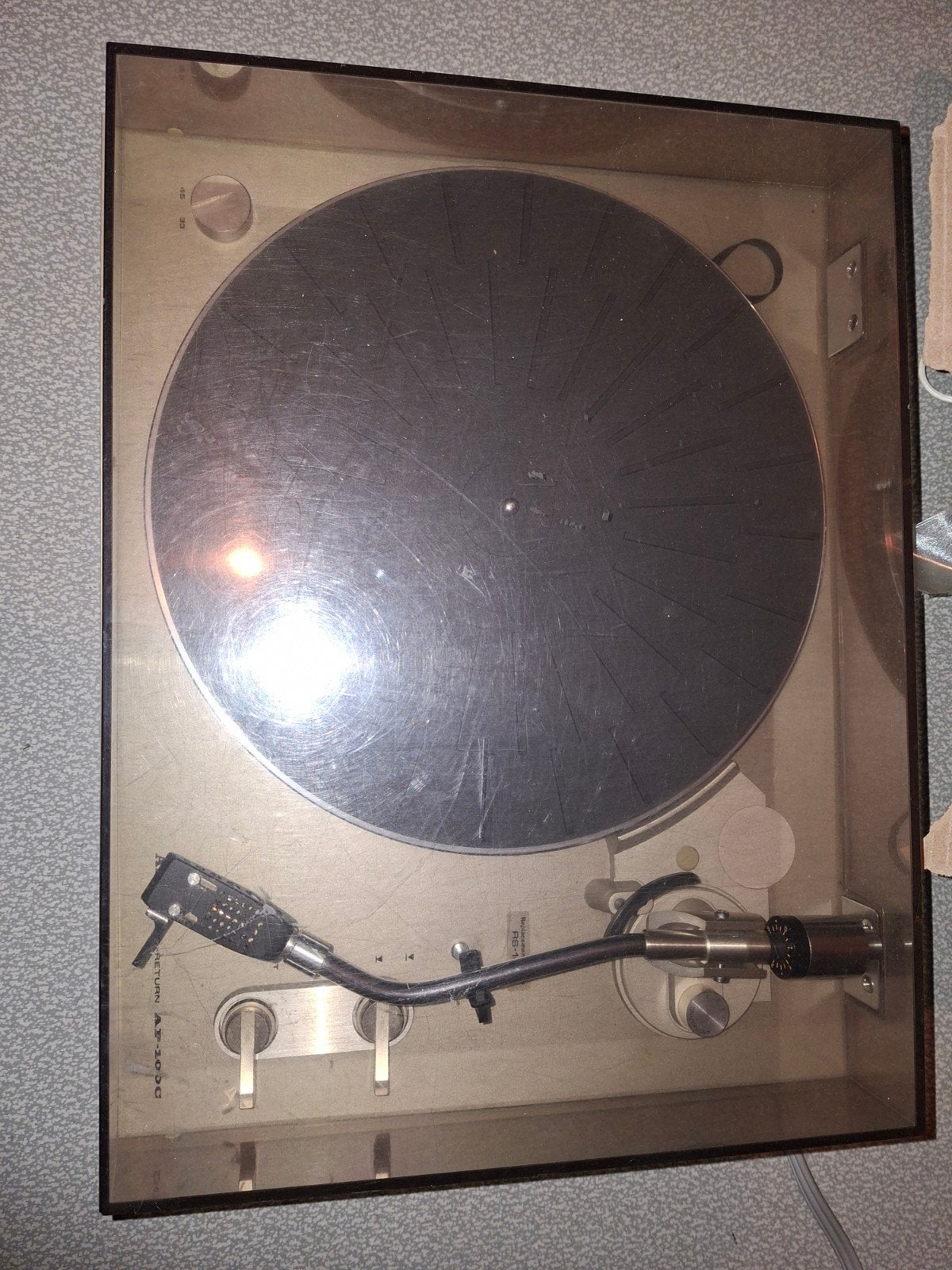 akai ap 100 c, Audio, Tv en Foto, Platenspelers, Ophalen of Verzenden, Zo goed als nieuw, Platenspeler, Akai