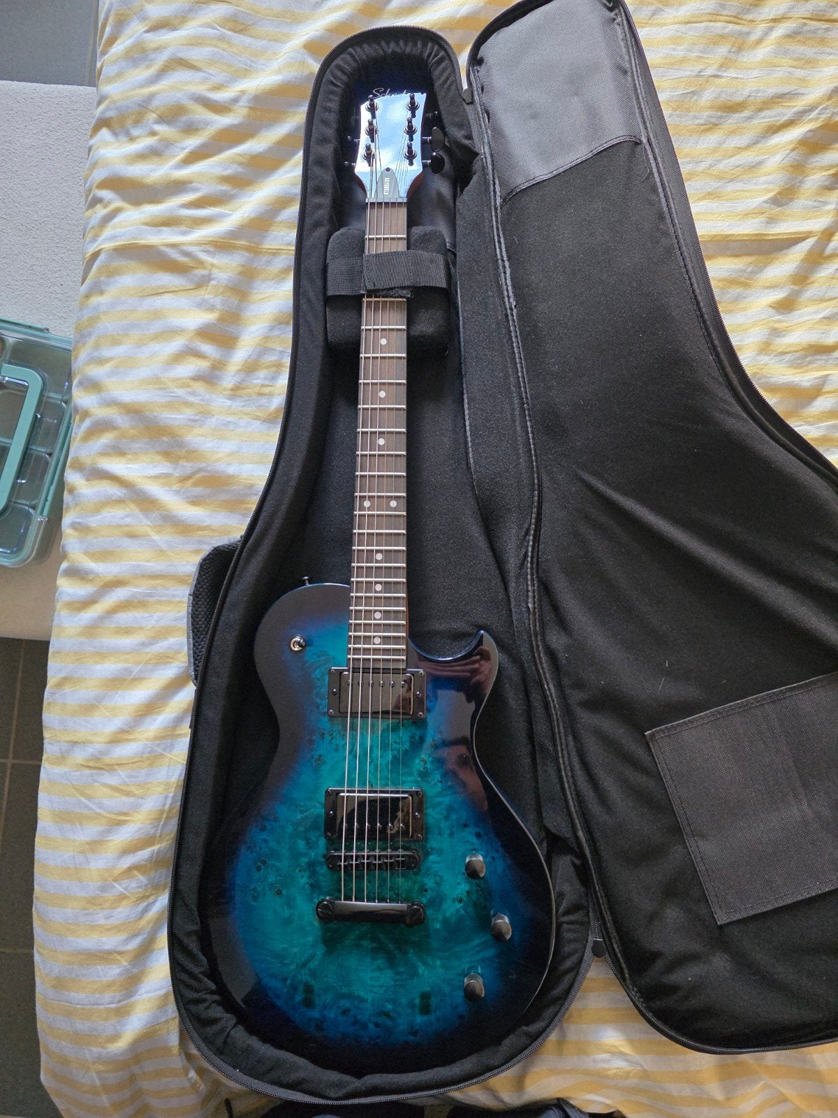 guitare electrique schecter solo ll, Enlèvement ou Envoi