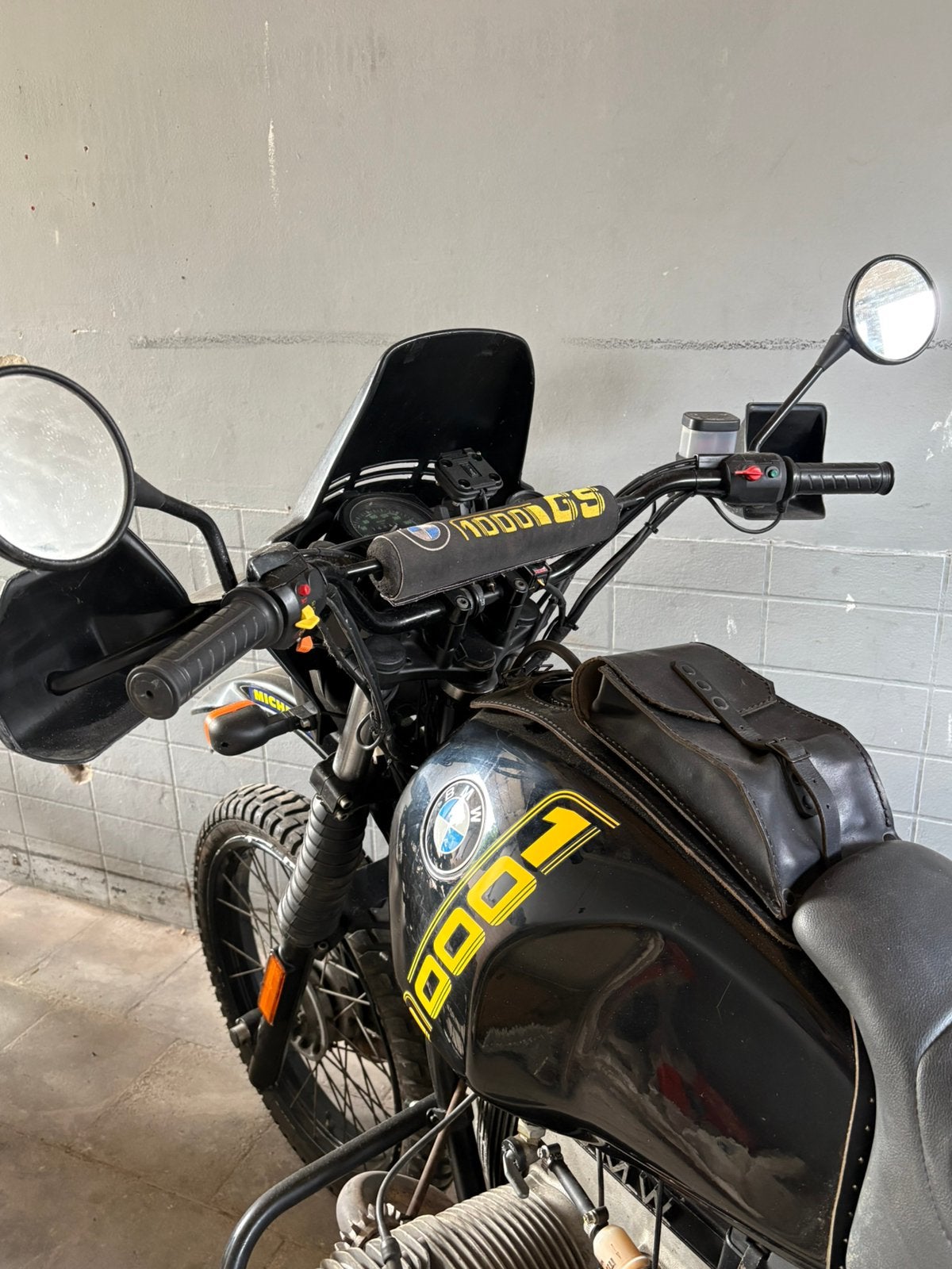 bmw gs 100 gs 80 leder tasjes, Ophalen