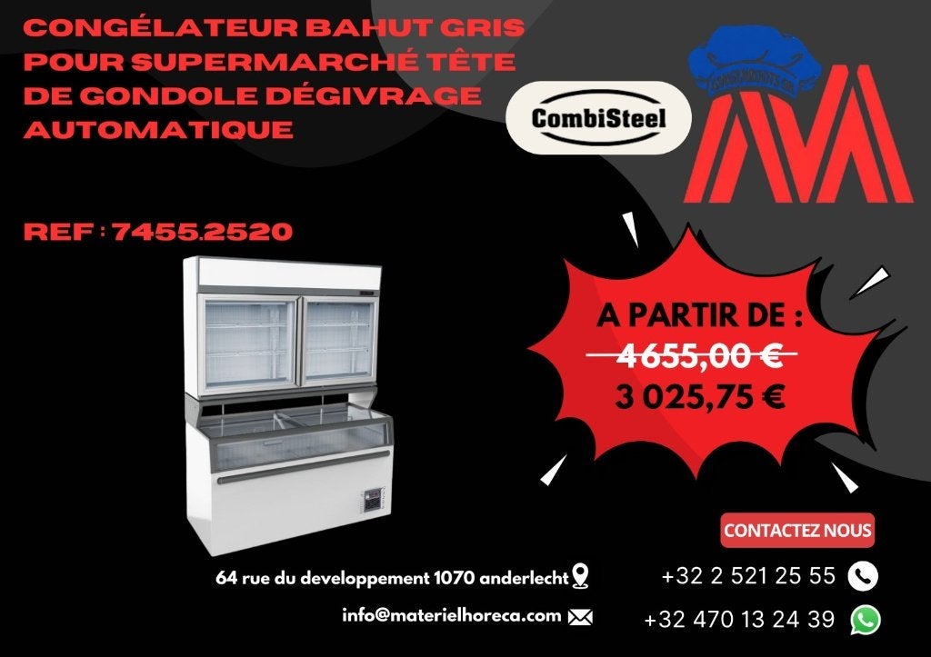FRIGO CombiSteel -35%, Ophalen of Verzenden, Nieuw in verpakking, Koelen en Vriezen
