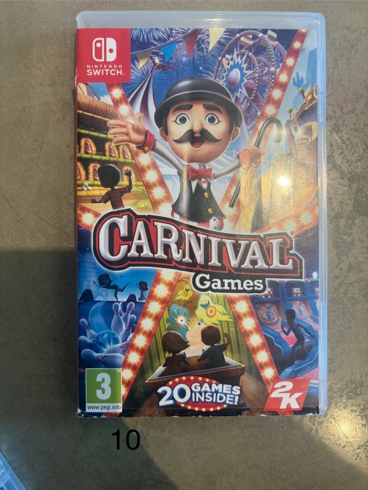 Nintendo Carnaval, Enlèvement, À partir de 3 ans