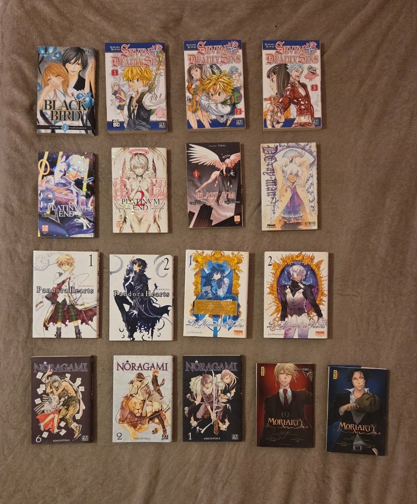 Lot manga en français, Livres, BD, Plusieurs BD, Enlèvement ou Envoi, Utilisé, Divers auteurs