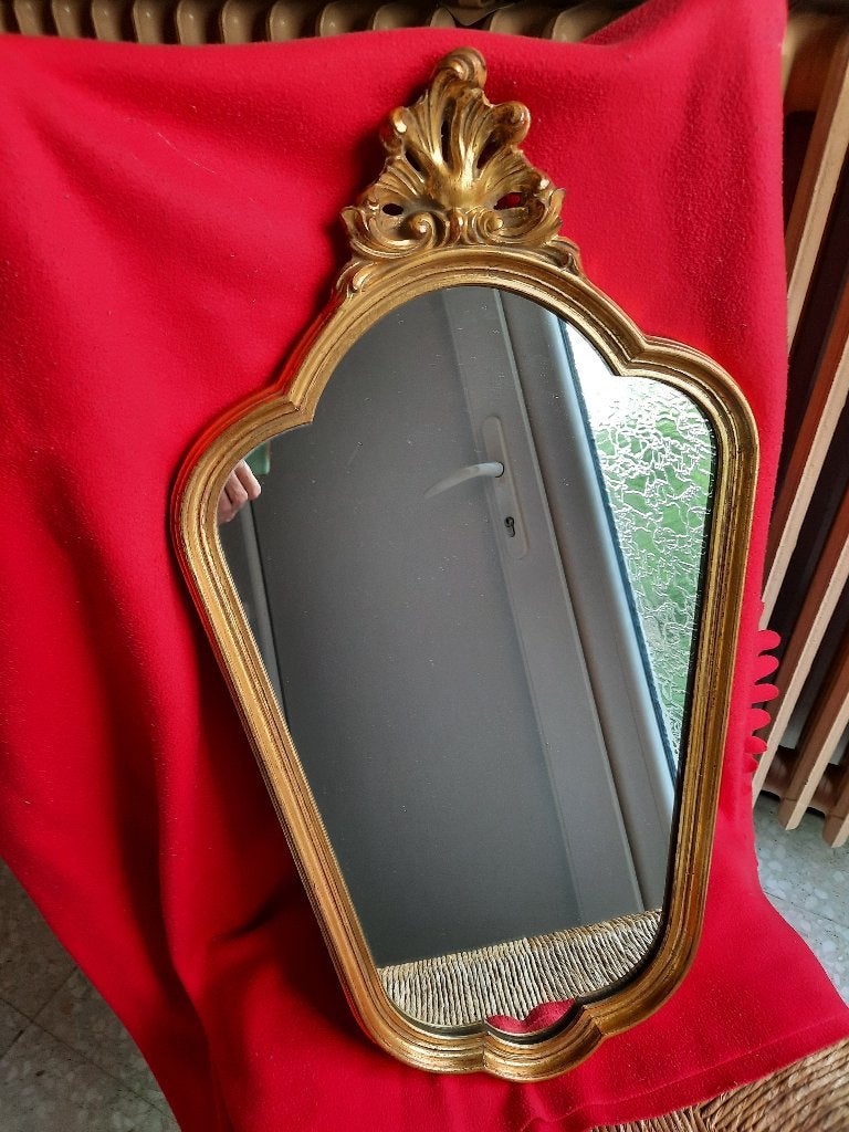 Spiegel in Louis 15-stijl, Huis en Inrichting, Woonaccessoires | Spiegels, Ophalen, Minder dan 50 cm, Zo goed als nieuw, Minder dan 100 cm