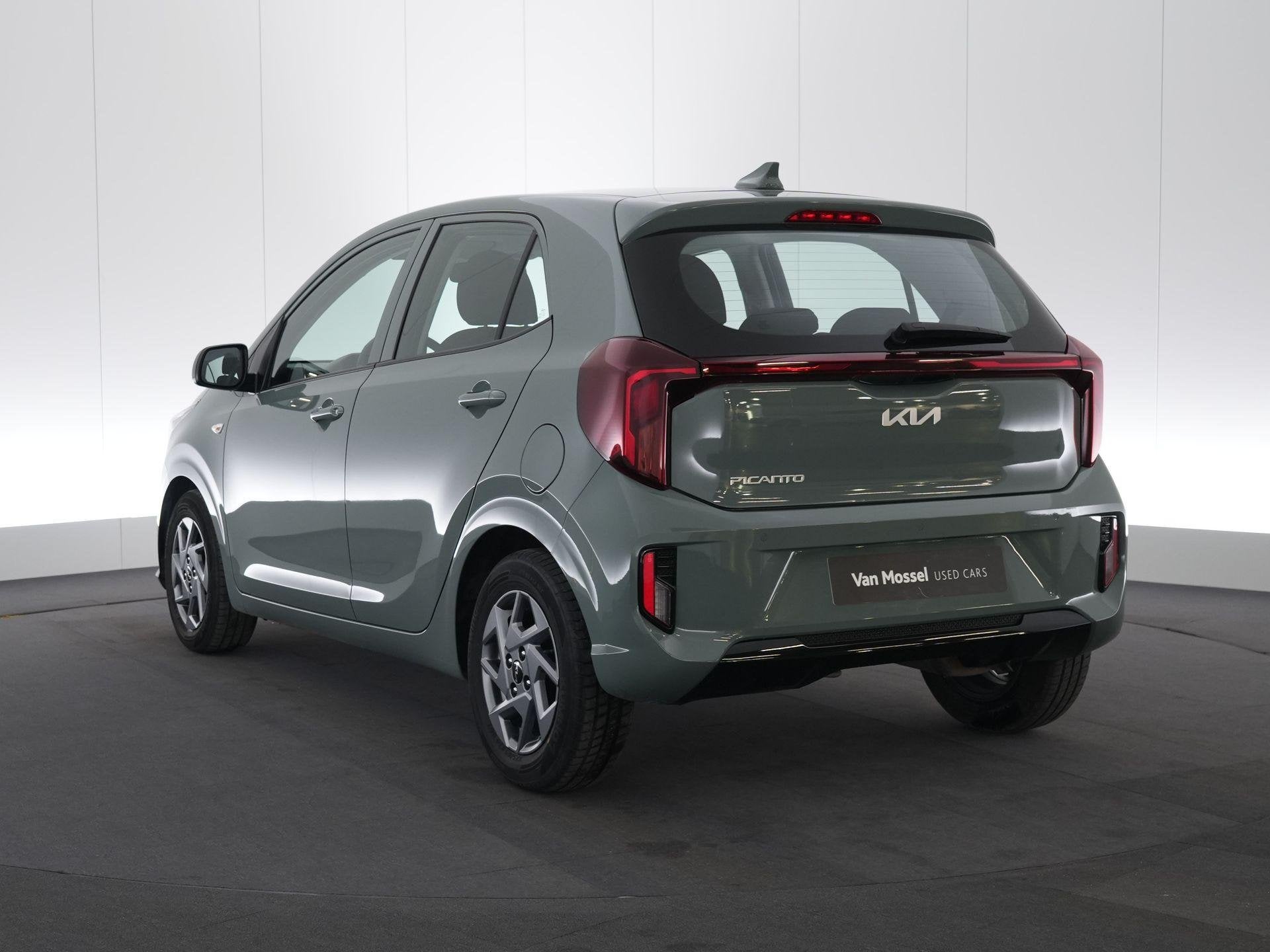 KIA Picanto 1.0 GDI ISG 63 AMT Pulse, Auto's, Kia, Stof, Gebruikt, Zwart, 46 kW