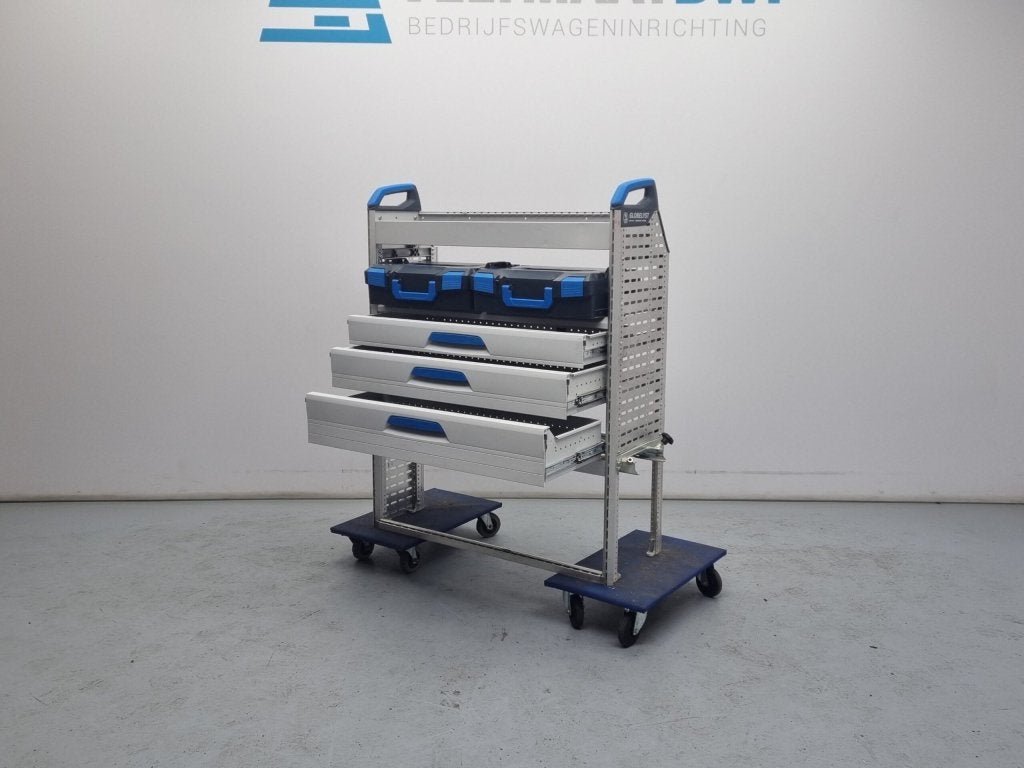Sortimo bedrijfswagen inrichting bedrijfswageninrichting