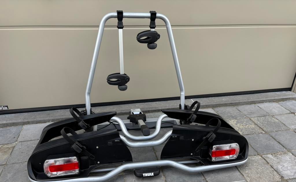 Thule fietsendrager voor elektrische fietsen, Support d'attelage, 2 vélos, Comme neuf, Enlèvement