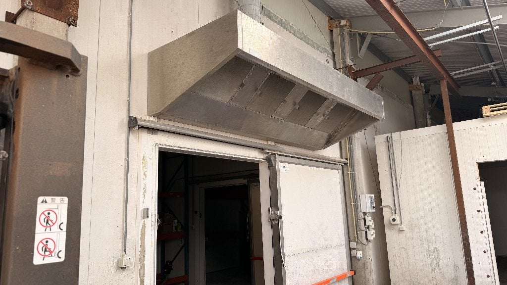 GRATIS - Inox dampkamp - 3 x 1 meter, Ophalen, Gebruikt, Overige typen, 800 m³ per uur of meer