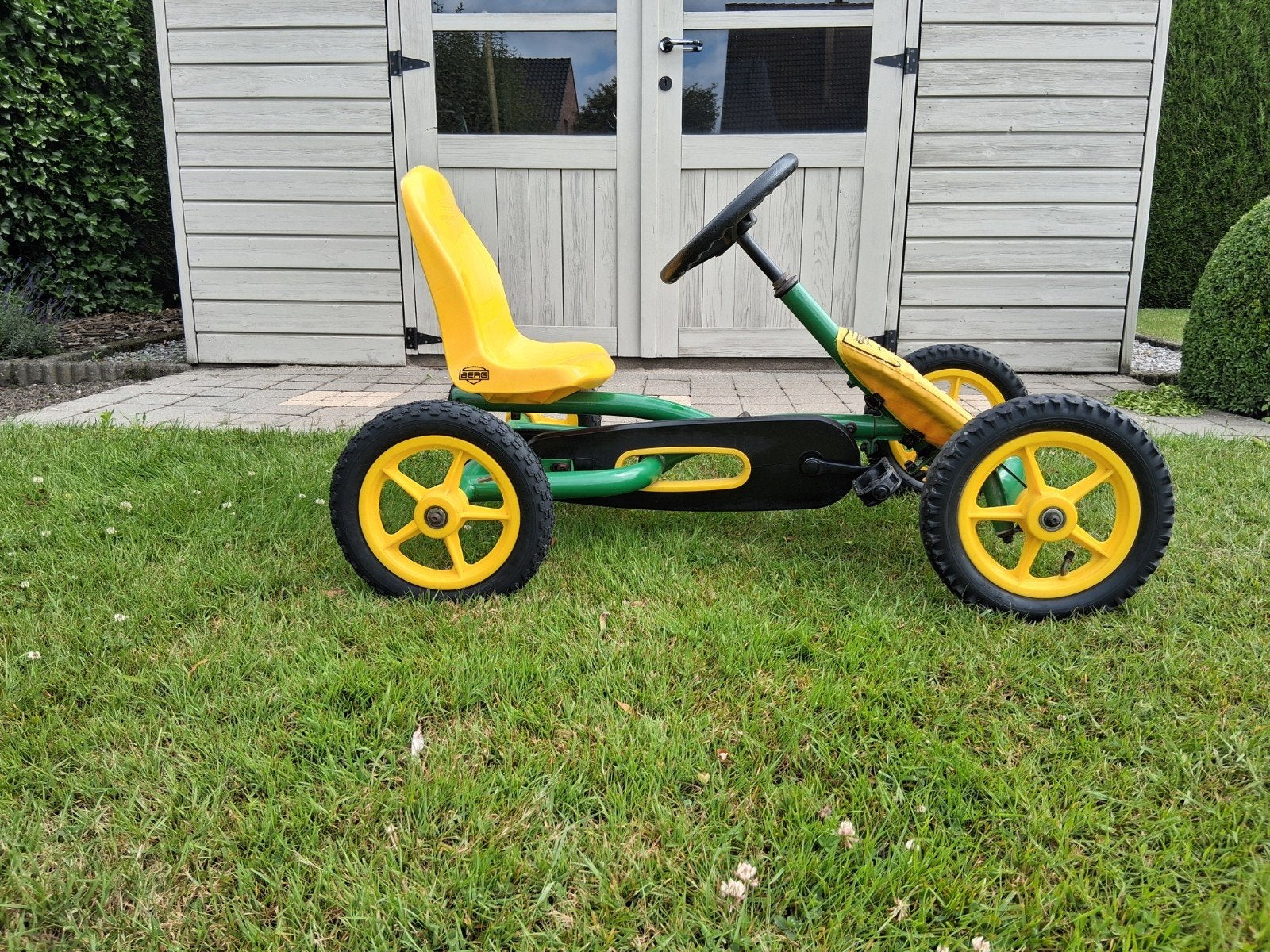 Berg skelter gocart Type Buddy John Deere, Ophalen, Berg, Vrijloopautomaat