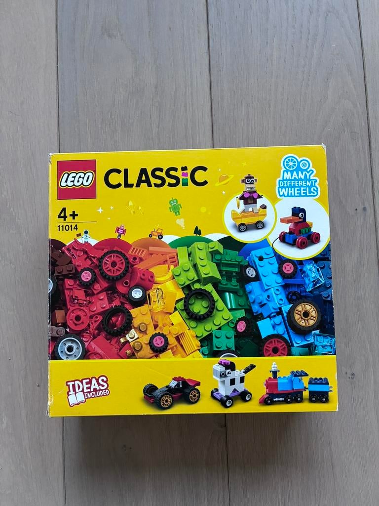 Lego Classic 11014 - Stenen en Wielen, Ophalen, Gebruikt, Complete set, Lego