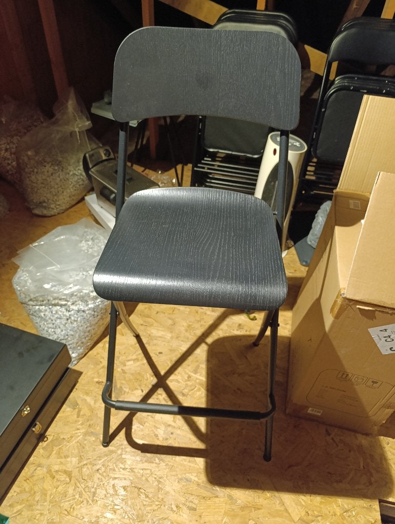 Chaise de bar, Neuf, Avec repose-pieds, 2 tabourets, 30 à 60 cm