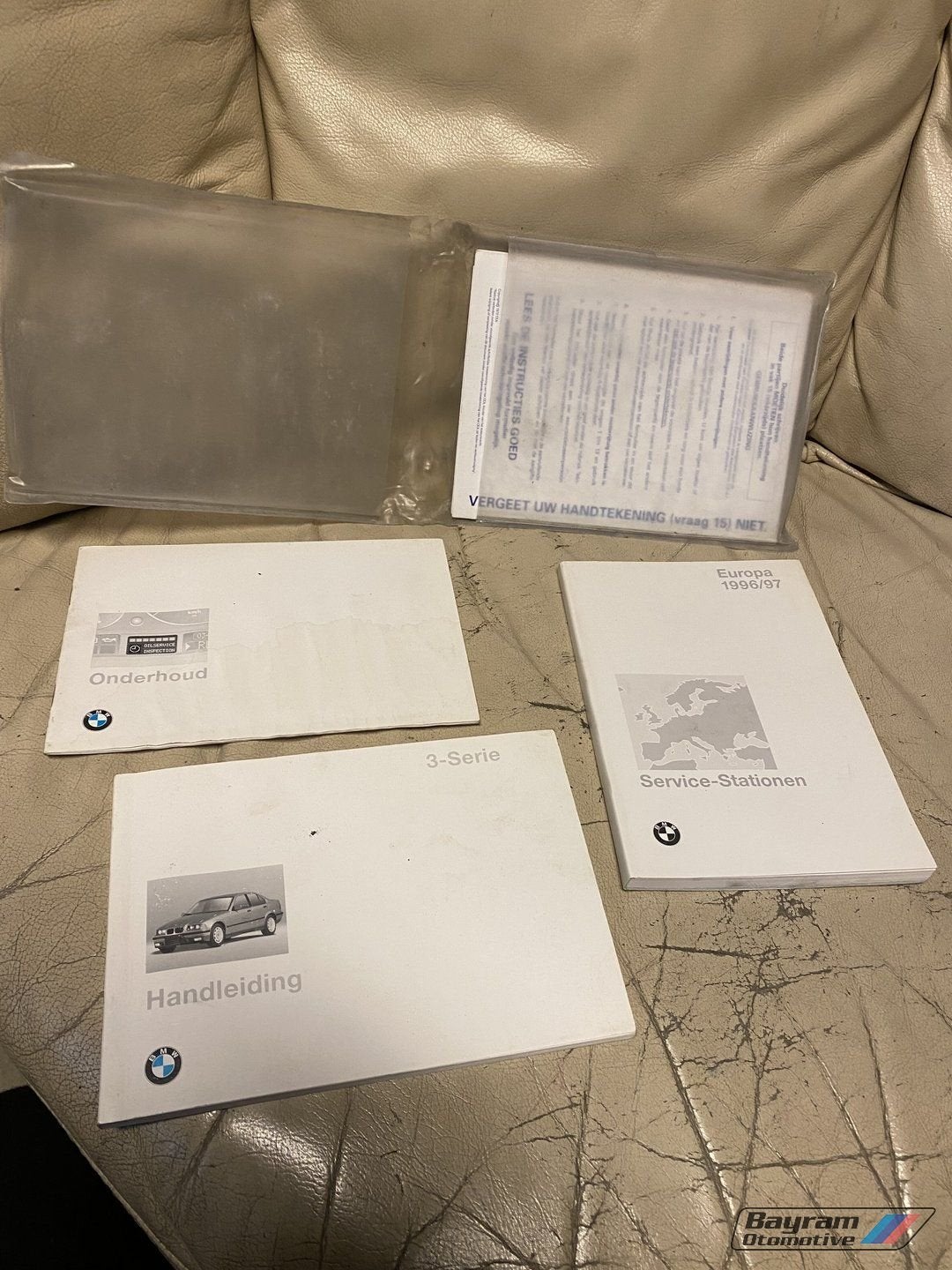 Bmw E36 handleiding set onderhoudsmap coupe cabrio 3-serie m, Auto-onderdelen, Gebruikt, -, -, Ophalen of Verzenden