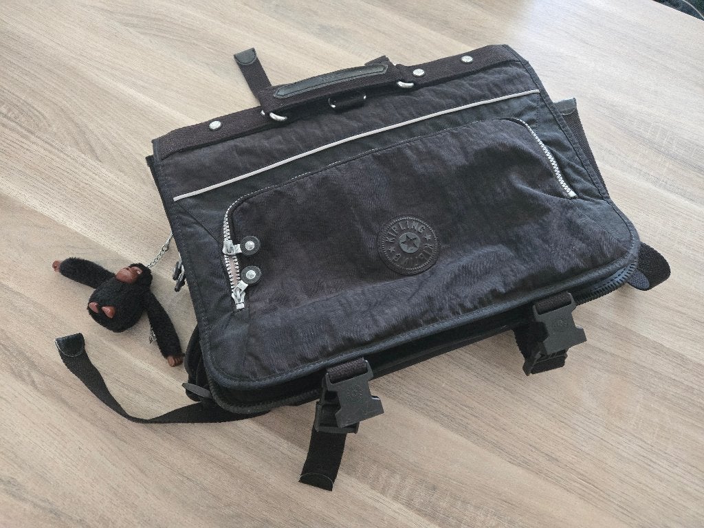 Kipling boekentas, Ophalen, Zo goed als nieuw, Zwart