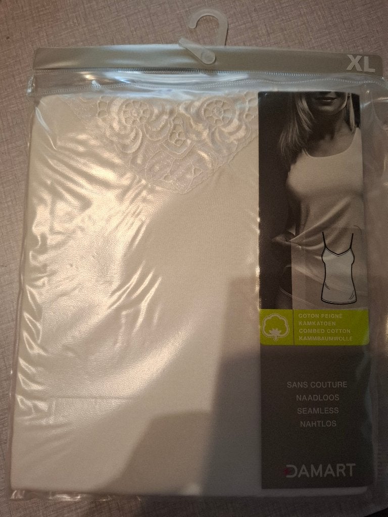 Onderhemdje Damart maat xl (nieuw), Damart, Ophalen of Verzenden, Wit, Overige typen