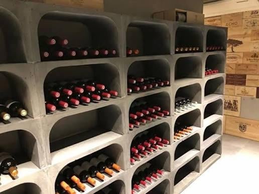 Wijnrek wijnnissen steen Model830, Ophalen