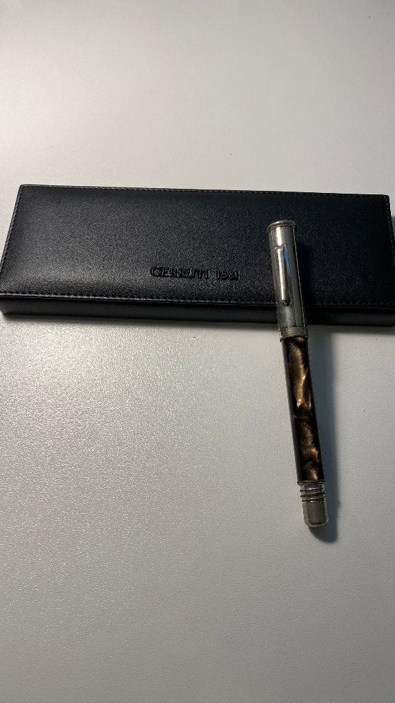 Cerruti 1881 balpen, Verzamelen, Met doosje, Zo goed als nieuw, Vulpen, Ophalen