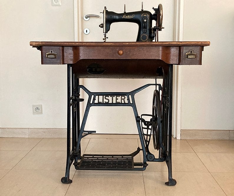 LISTER Naaimachine, Enlèvement