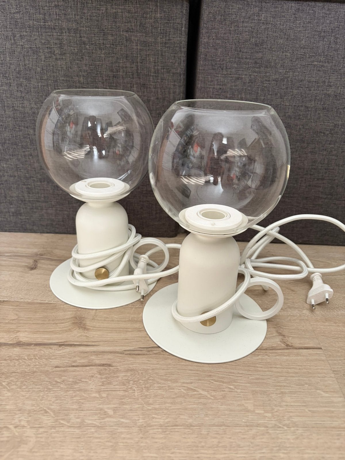 2 stuks Nachtlamp, Nachtlamp, Zo goed als nieuw, IKEA, Ophalen