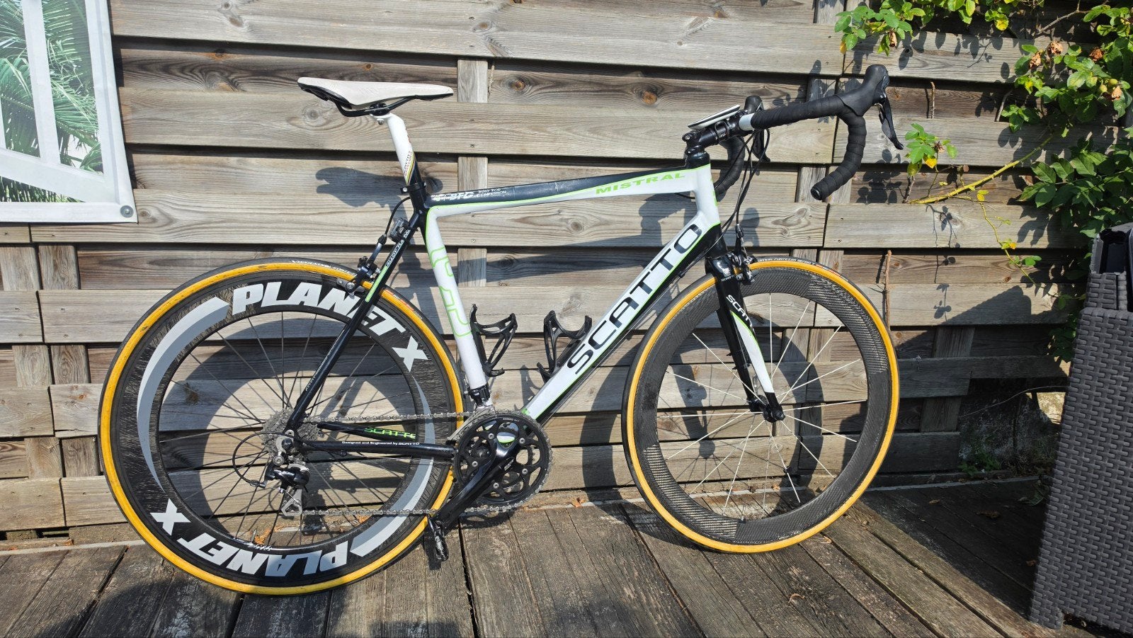 scatto mistral maat 58, Fietsen en Brommers, Ophalen, Carbon