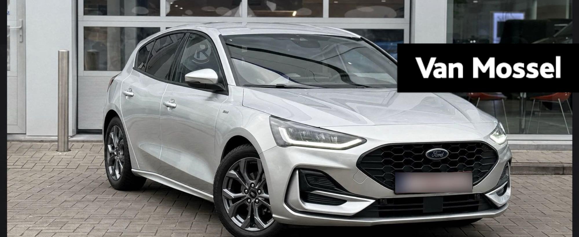 Ford Focus 1.0i EcoBoost MHEV 92kW ST-Line DCT, Stof, Gebruikt, Euro 6, https://public.car-pass.be/vhr/9c915891-3339-4623-8069-7f7c77095c4d