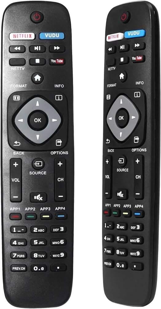 Philips Afstandsbediening NH500UP LED 4K UHD ULTRA HD, Audio, Tv en Foto, Afstandsbedieningen, Ophalen of Verzenden, Nieuw, Universeel