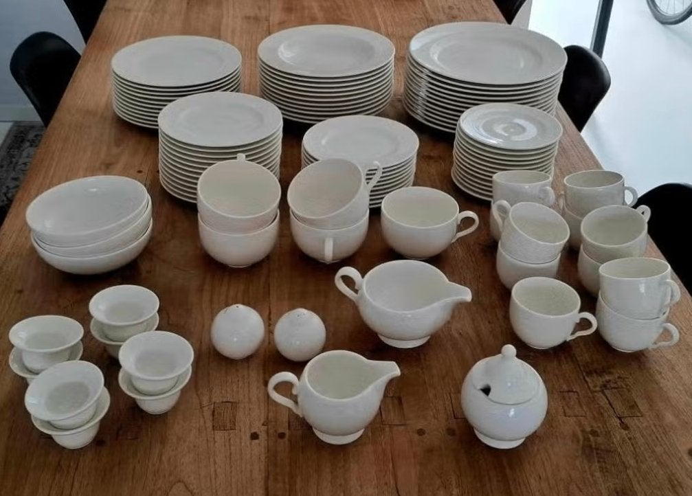 Villeroy & Boch - serie Look - servies all-in-one pakket, Comme neuf, Enlèvement, Porcelaine, Uni