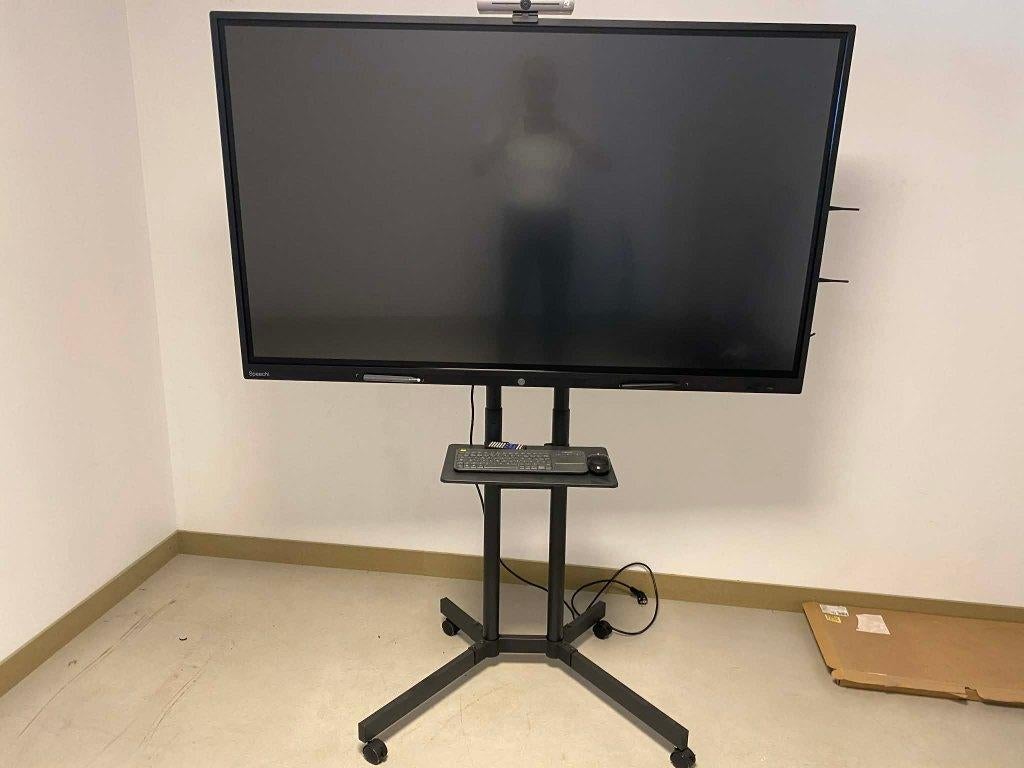 65 inch interactief scherm met pc en 4K-camera, Computers en Software, Monitoren, Ophalen, 3 tot 5 ms, HDMI, Ingebouwde speakers