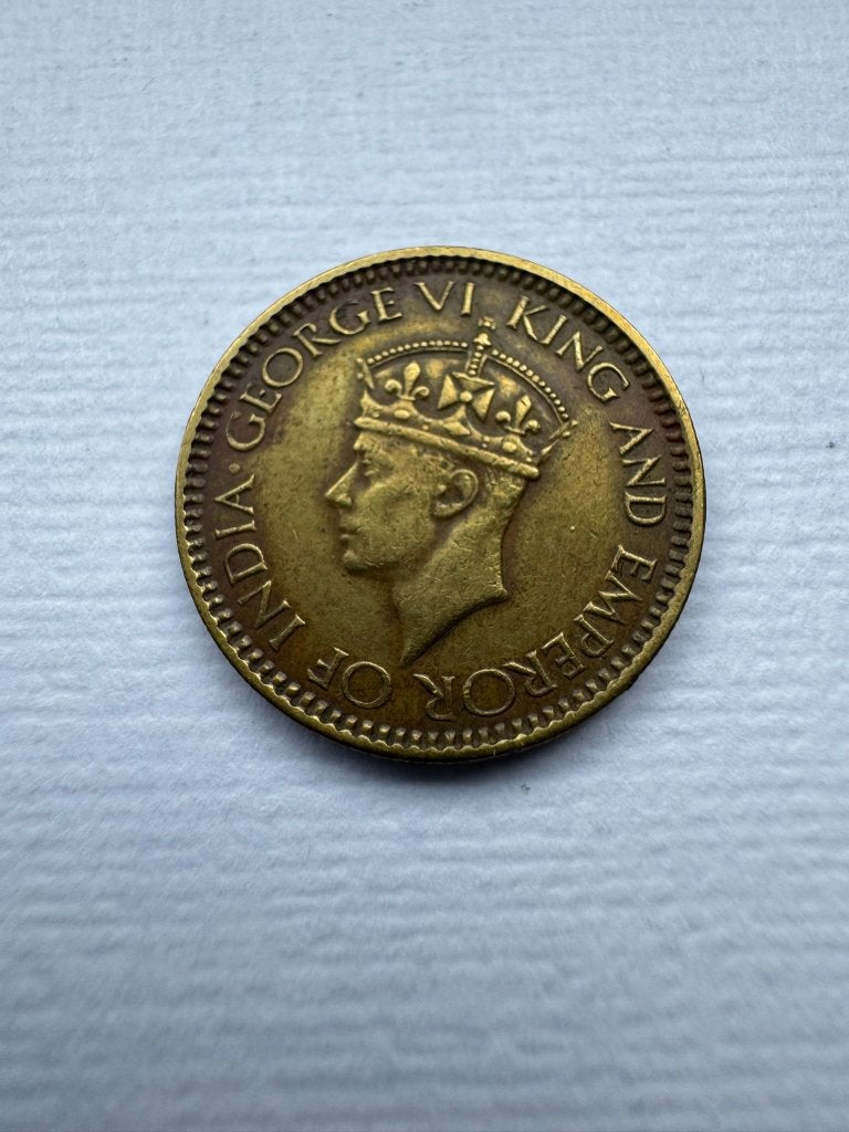 Empire britannique - 25 cents 1943 Ceylan, Enlèvement ou Envoi, Monnaie en vrac
