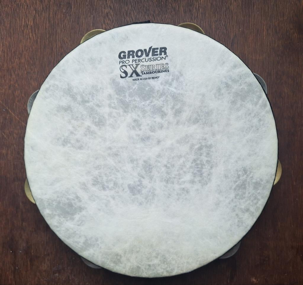 Tambourin proffessionel Grover SX Series, Musique & Instruments, Enlèvement ou Envoi