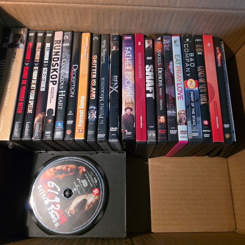 25 DVD TE KOOP, Tous les âges, Enlèvement ou Envoi, Comme neuf, Film