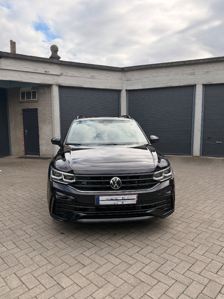 Tiguan R line, Auto's, Volkswagen, Leder en Stof, Zwart, 5 deurs, Particulier