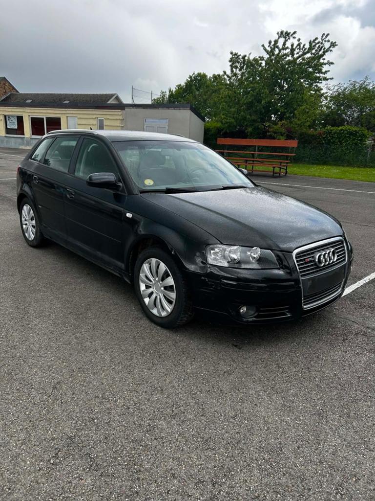 Audi A3 sLine, Auto's, Zwart, Zwart, Particulier, Te koop