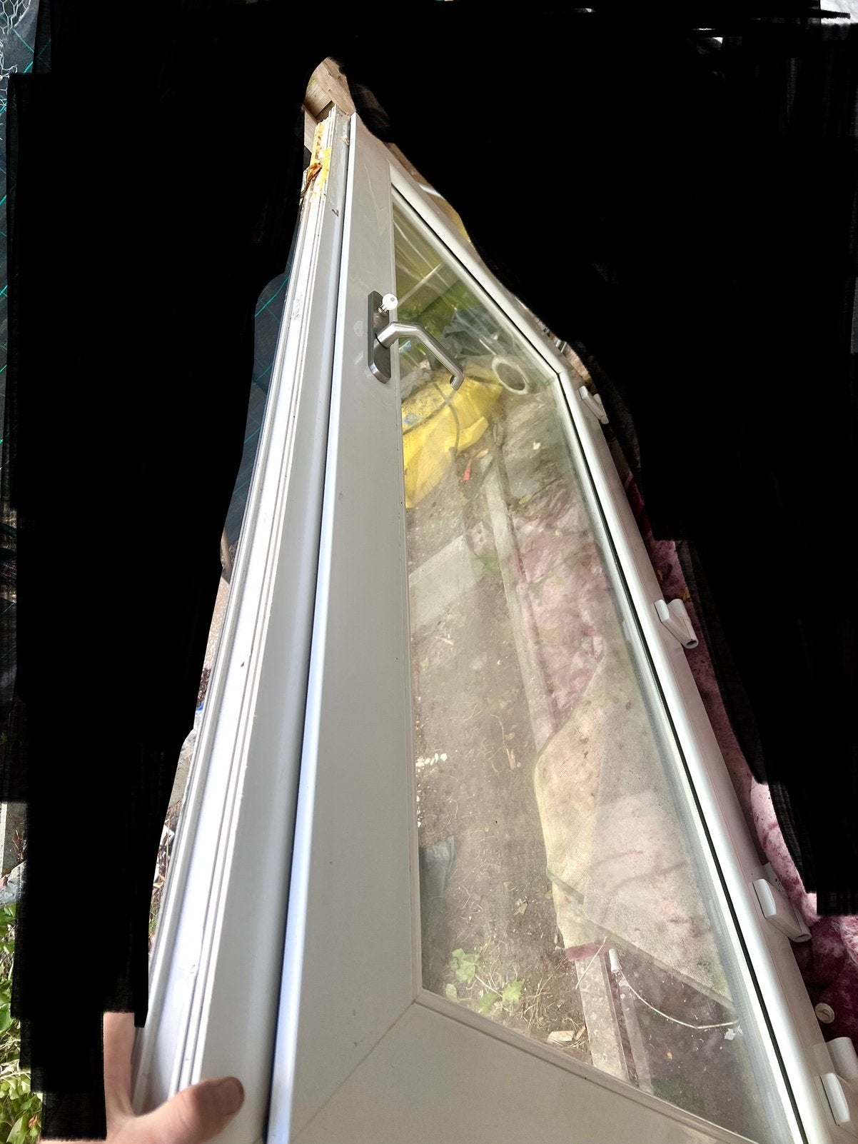Porte en pvc 250€, Bricolage & Construction, Enlèvement, Comme neuf