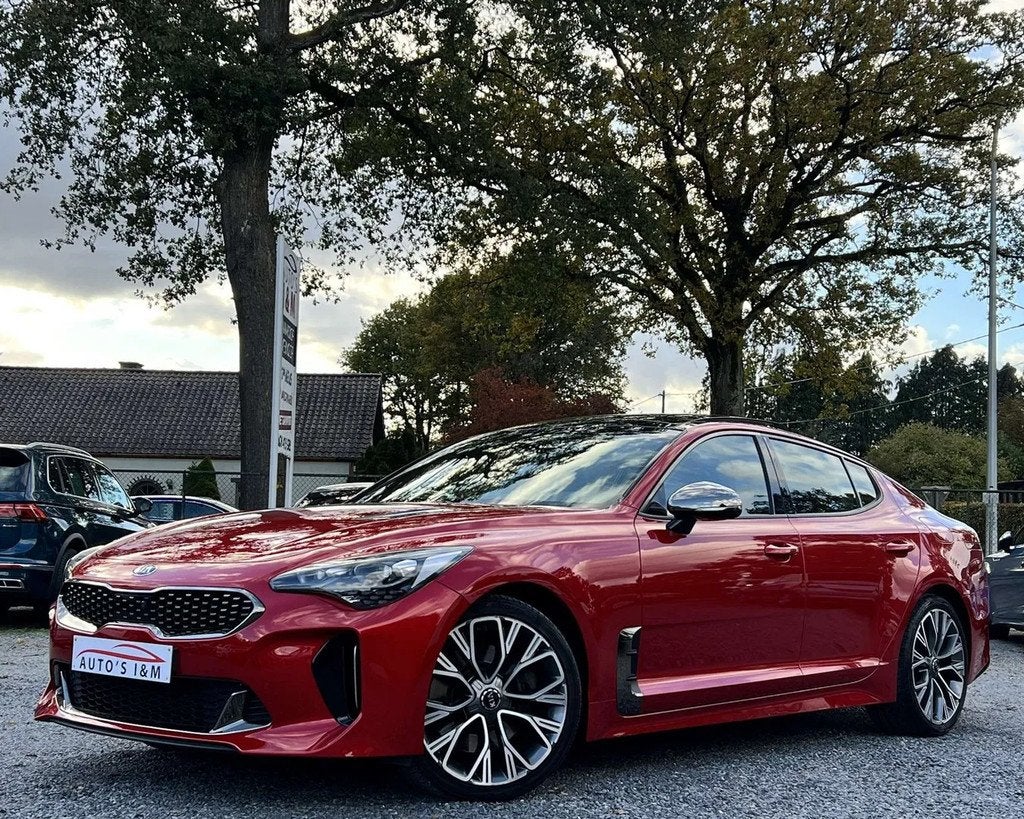 Kia Stinger 2.0i Benzine GT line Pano Leder Megavol Garantie, Autos, Kia, Achat, Entreprise, Noir, 1998 cm³