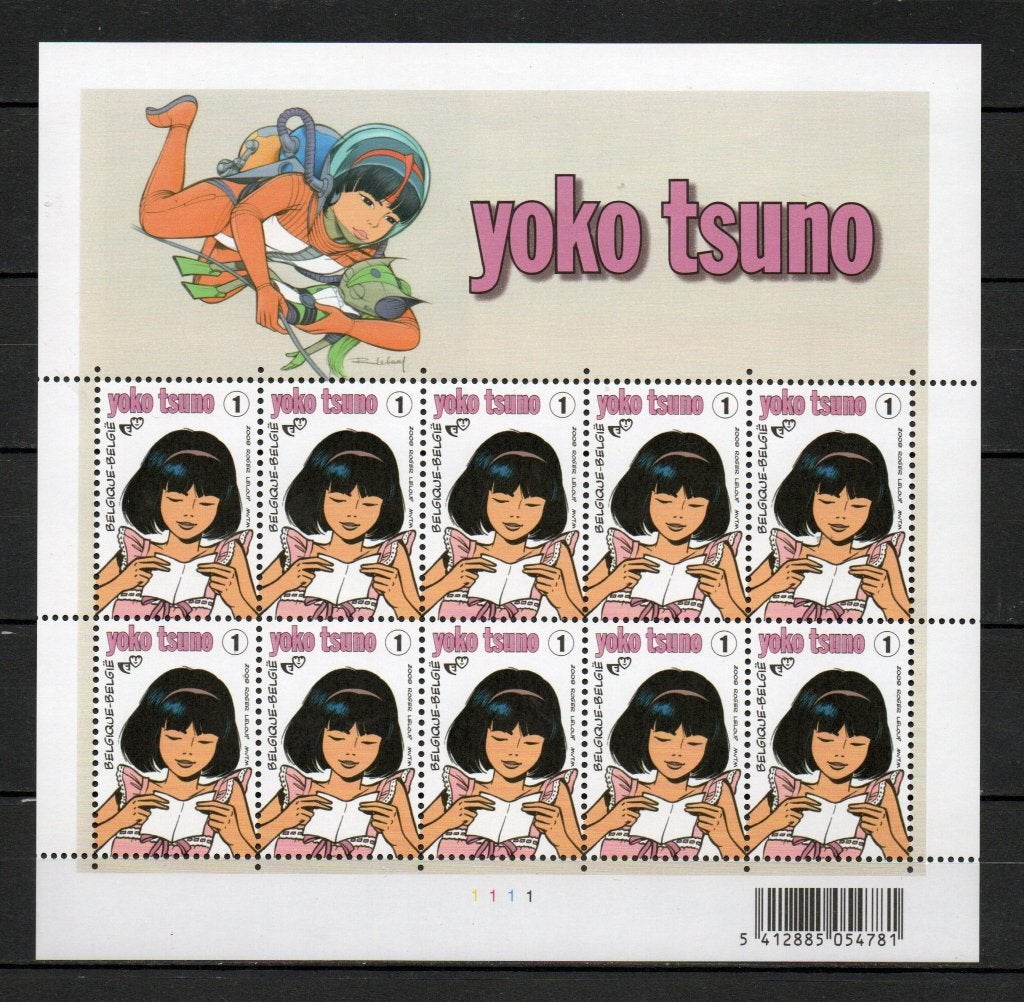 Année 2009 : feuille complète 3922 ** - Yoko Tsuno, Ophalen