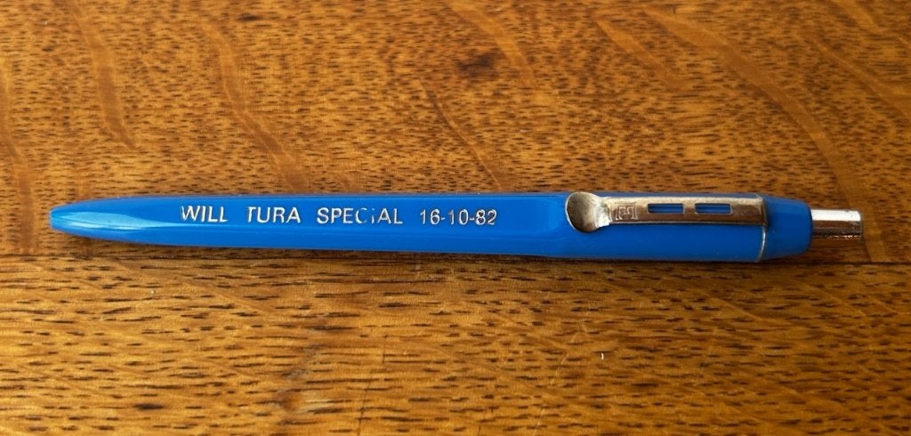 Stylo Will Tura 1982, Ophalen of Verzenden, Zo goed als nieuw, Overige typen