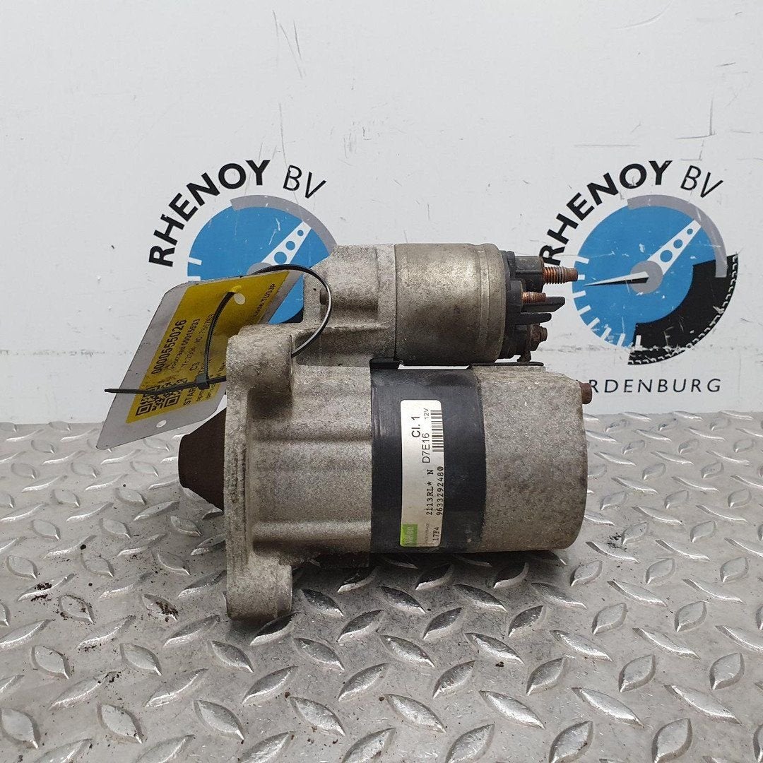 CITROEN C3 STARTMOTOR 9633292480 2004, Auto-onderdelen, Ophalen of Verzenden, Gebruikt, ARN erkend