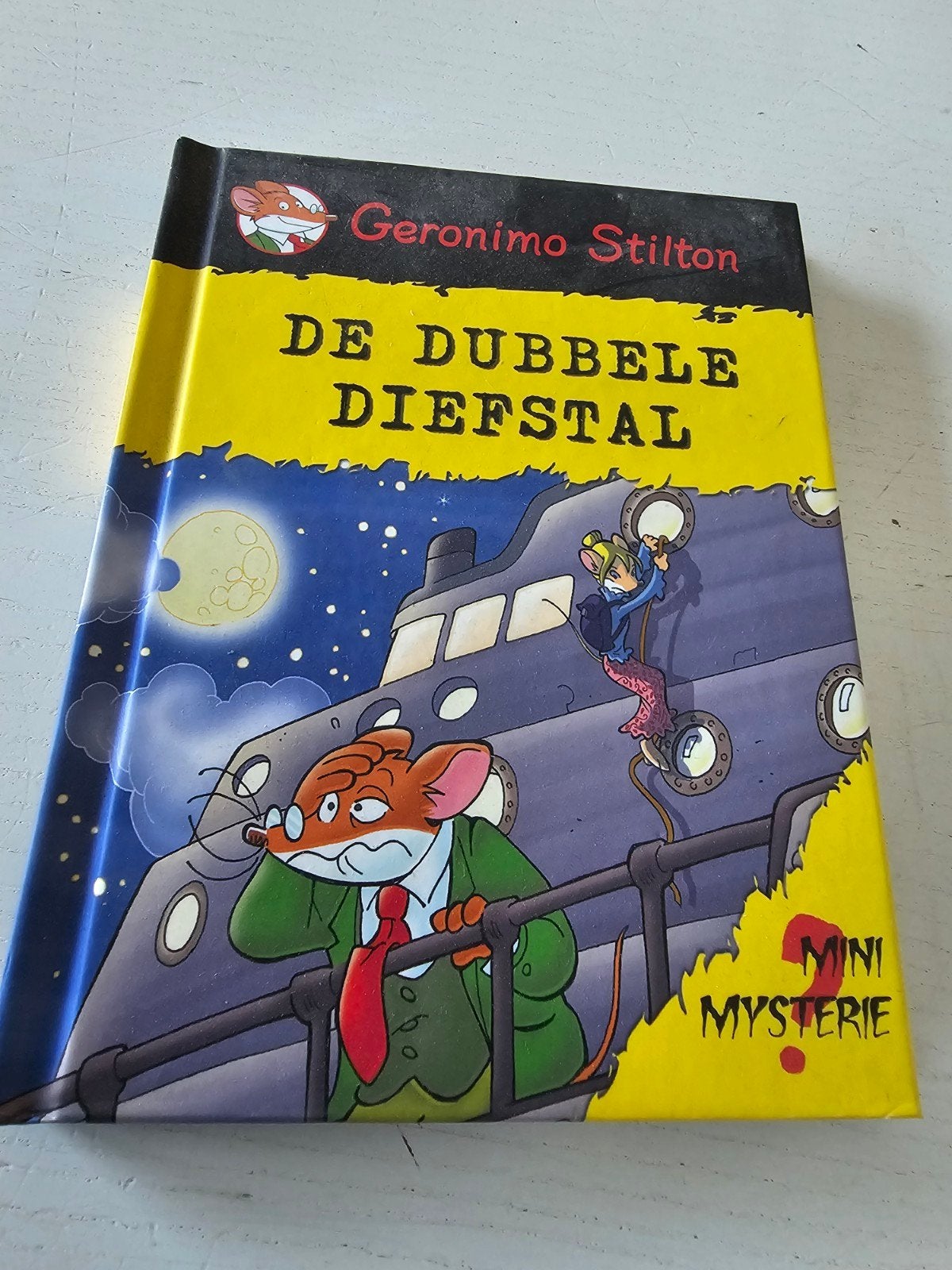 Geronimo Stilton De dubbele diefstal, Boeken, Ophalen of Verzenden