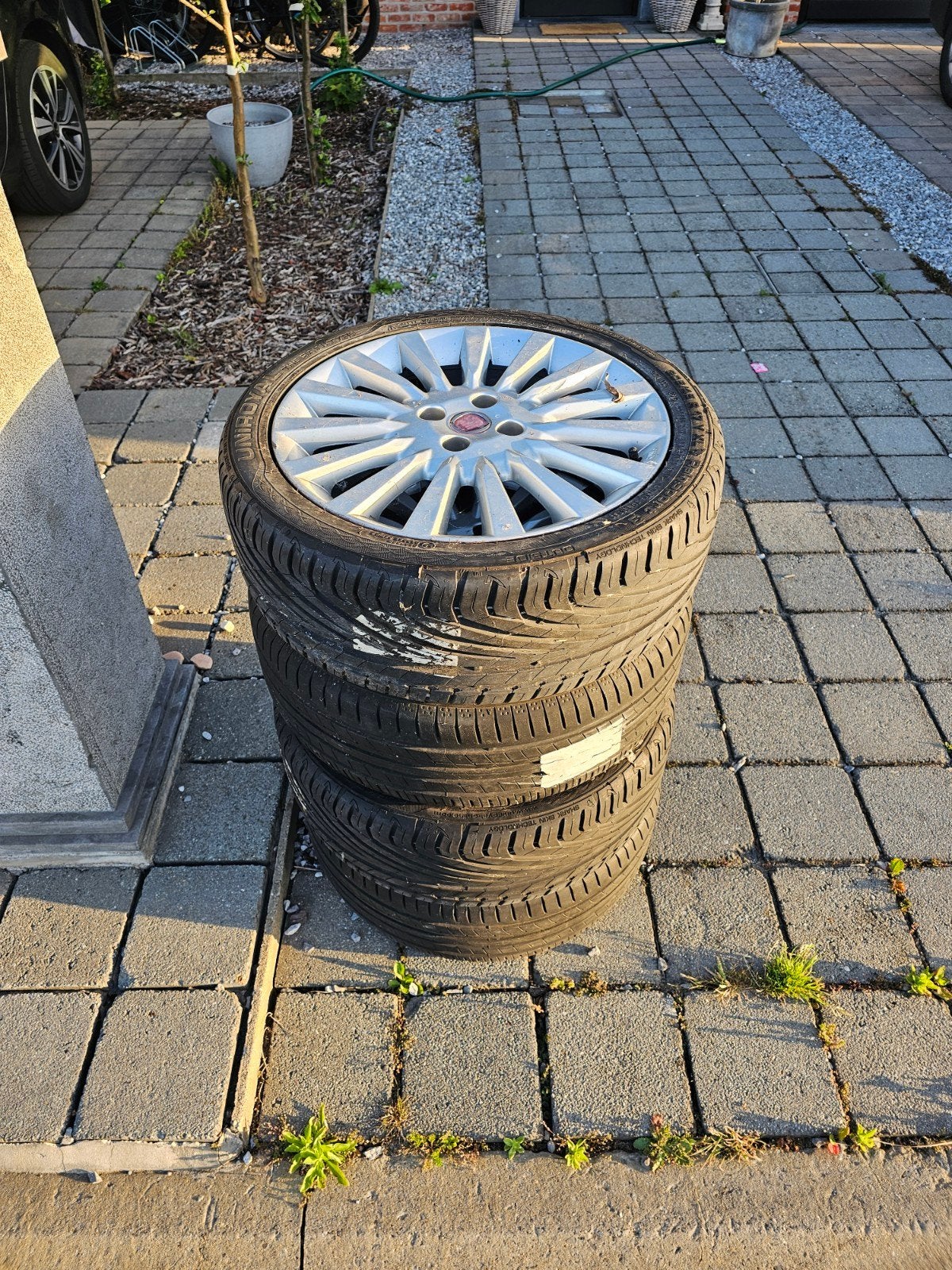 Banden velgen, Ophalen