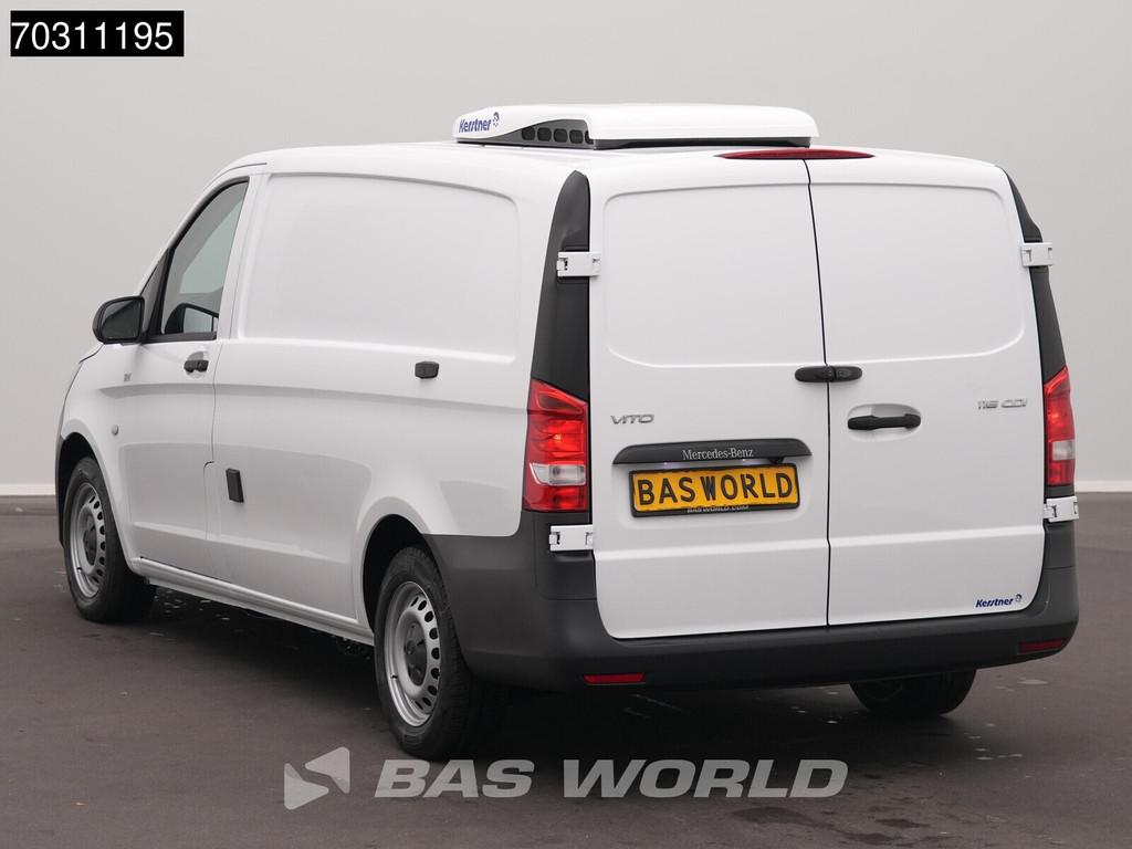 Mercedes Vito 116 Koelwagen Kerstner 230v Stekker Airco Crui, Stof, Gebruikt, Euro 6, 4 cilinders