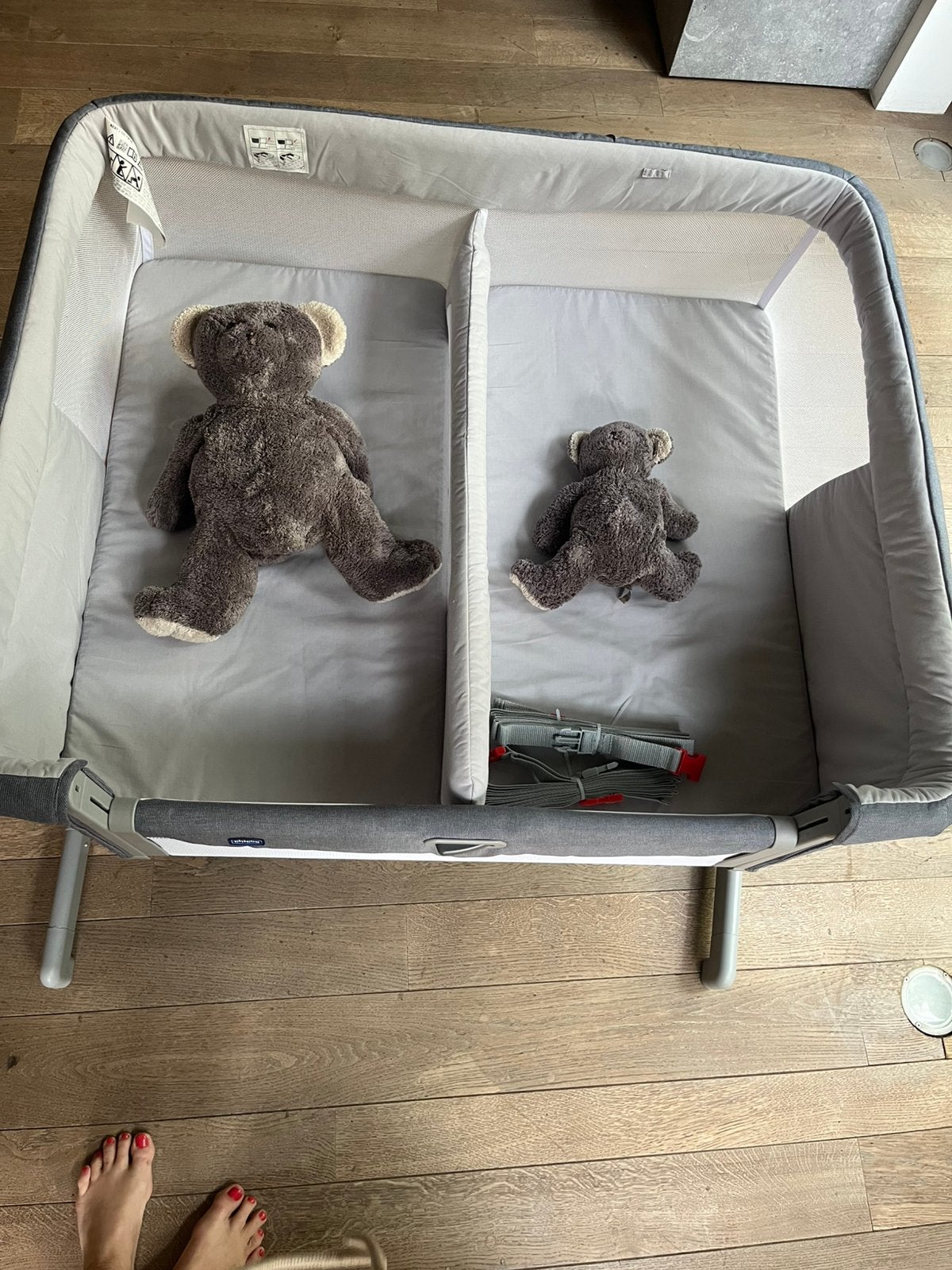 Co sleeper twins next2Me chicco, Ophalen, Zo goed als nieuw